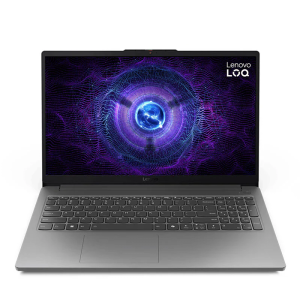 Lenovo LOQ Essential 15IAX9E Gaming Laptop — Core i5-12450HX, 8GB, 512GB SSD, RTX 4050 6GB, 15.6" FHD - Windows 11— Storm Grey | لابتوب لينوفو جيمنج