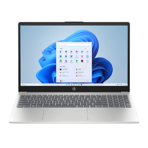 HP OmniBook 3 NG AI PC15-fn0001ne, AMD Ryzen AI 5 330, 16GB DDR5 5600 RAM, 512GB-SSD, AMD Radeon 820M Graphics, 15.6 Inch-FHD, 1920x1080, 300nits, Full size backlit keyboard ,Full keyboard, Free Game Pass 3 Months , Windows 11, Silver, 3 Years Warranty