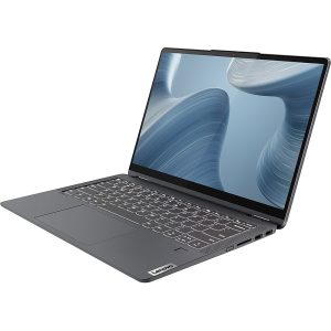 Lenovo Ideapad Flex 5 - X360 Core-i3-1215U , 8 GB RAM, 256 GB SSD, Intel UHD Graphics, 14 Inch WUXGA 1920x1200, IPS, 300nits 10-point Multi-touch, FHD Cam with private shutter, Backlit Keyboard , Finger Print, Windows 11, Strom Grey