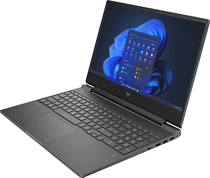 images HP Victus 15-fa1097ne Gaming Laptop, Intel Core i7-13700H, 512GB SSD, 16GB RAM, 15.6 Inch, FHD Display, NVIDIA GeForce RTX 4050 6GB GDDR6, Dos- Mica Silver