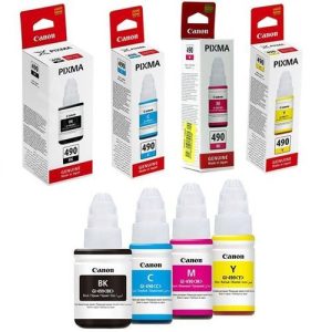Canon GI-490 Ink Bottle - C/M/Y/B