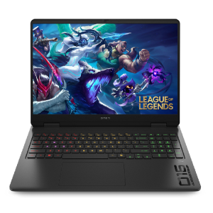 HP Omen Gaming 16-am0026ne, Intel Core Ultra 7-255H, 16GB RAM DDR5-5600, 512GB-SSD, Nvidia GF RTX 5050 8GB GDDR7, 16 Inch -2K, 1920 x 1200, 300nits, 144Hz-IPS, 4-zone RGB Fullsize backlit keyboard, DTS:X® Ultra; Dual speakers; HP Audio Boost; HyperX ,Free Game Pass 3 Months , Windows 11, Shadow Black,  3 Years Warranty- لابتوب اتش بي جيمنج
