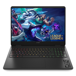 HP Omen Gaming 16-am0026ne, Intel Core Ultra 7-255H, 16GB RAM DDR5-5600, 512GB-SSD, Nvidia GF RTX 5050 8GB GDDR7, 16 Inch -2K, 1920 x 1200, 300nits, 144Hz-IPS, 4-zone RGB Fullsize backlit keyboard, DTS:X® Ultra; Dual speakers; HP Audio Boost; HyperX ,Free Game Pass 3 Months , Windows 11, Shadow Black, 3 Years Warranty- لابتوب اتش بي جيمنج