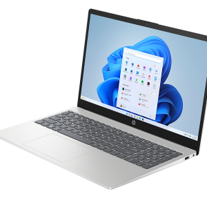 HP 15-fc0063ne, AMD Ryzen 7 7720, 16GB RAM, 512GB-SSD, AMD Radeon Graphics, 15.6 Inch-FHD, 1920x1080, 300nits, Fullsize backlit keyboard, Windows 11, Silver, + Free HP 18L backpack + HP 240 Bluetooth Mouse & Game Pass 2M, 3 Years Warranty