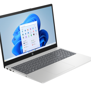 HP 15-fc0063ne, AMD Ryzen 7 7720, 16GB RAM, 512GB-SSD, AMD Radeon Graphics, 15.6 Inch-FHD, 1920x1080, 300nits, Fullsize backlit keyboard, Windows 11, Silver, + Free HP 18L backpack + HP 240 Bluetooth Mouse & Game Pass 2M, 3 Years Warranty