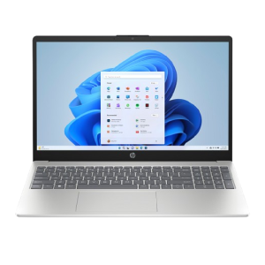 HP 15-FD2003ne,Intel Core Ultra 5-225U, 16GB DDR5-5600 RAM, 512SSD, Integrated Intel Graphics, 15.6 Inch FHD 300 nits, Backlit kb, Silver, 2 Years Warranty