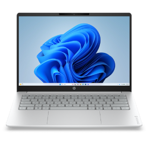 HP OmniBook 3 14-hu0004ne, Intel Core 5-120U, 16GB DDR5 5200 RAM , 512GB-SSD, Intel UHD, 14 Inch  1920x1200, IPS, 300nits, Fullsize backlit, Windows 11, Silver,  3 Years Warranty
