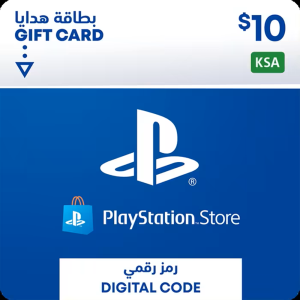 PlayStation Network - $10 PSN Card (KSA Store).