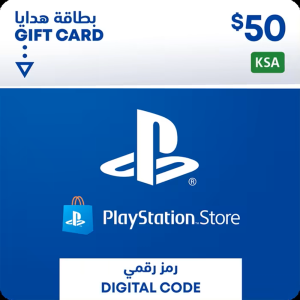 PlayStation Network - $50 PSN Card (KSA Store).