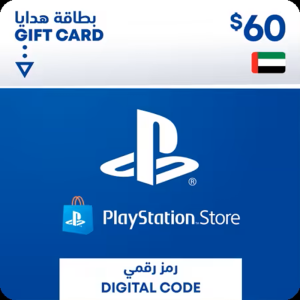 PlayStation Network - $60 PSN Card (UAE Store).