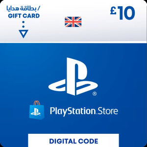 PlayStation Network - GBP 10 PSN Card (UK Store).