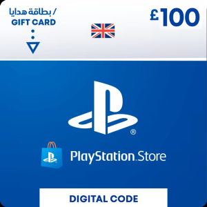 PlayStation Network - GBP 100 PSN Card (UK Store).