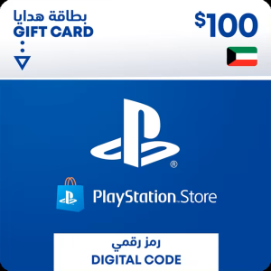 PlayStation Network - $100 PSN Card (Kuwait Store).