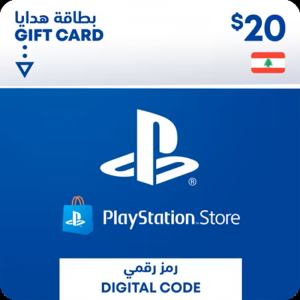 PlayStation Network - $20 PSN Card (Lebanon Store).