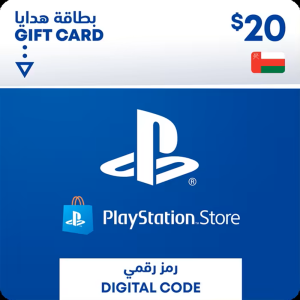 PlayStation Network - $20 PSN Card (Omani Store)