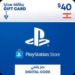 PlayStation Network - $40 PSN Card (Lebanon Store)