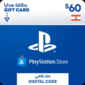 PlayStation Network - $60 PSN Card (Lebanon Store)