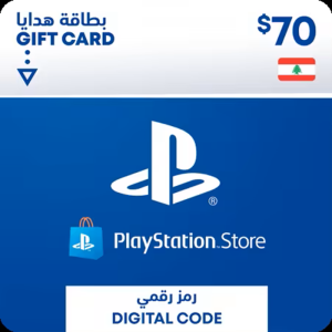 PlayStation Network - $70 PSN Card (Lebanon Store)