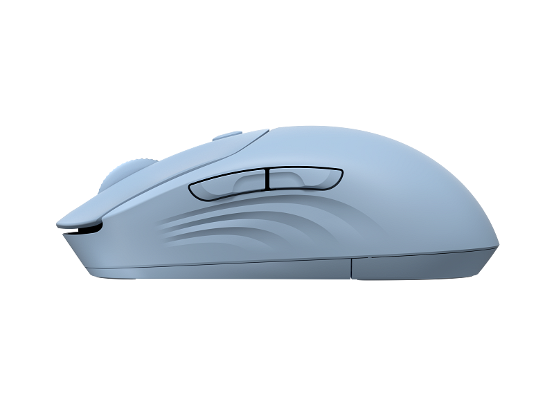 Cooper_Mouse_Blue_Coreset_LeftProfile_WhiteBG_4724360 HP 400 Quiet Wireless Mouse, Light Blue