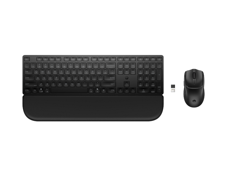 OSIM_JetBlack_KBM_Catalog_Combo_APJ_US_ABA_CPS_TopDown copy_4419542 HP Multi-Device Dual-Mode Mouse and Keyboard Combo with Palm Rest 580C