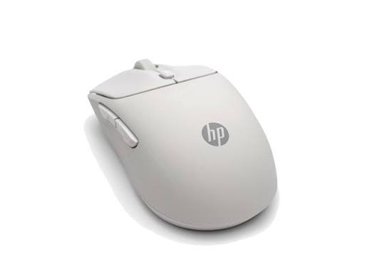 images (1) HP 400 Quiet Wireless Mouse, Maple